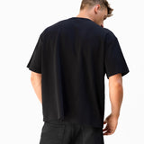 Logo Unfitted T-Shirt - Black