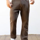 Vol.15 Loose Fitting Jeans - Brown
