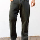 Vol.15 Loose Fitting Jeans - Khaki