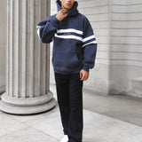 Noah Relaxed Hoodie - True Navy