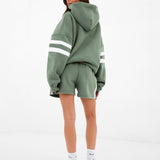 Amber Oversized Hoodie - Green