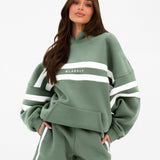 Amber Oversized Hoodie - Green