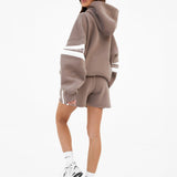 Lily Oversized Hoodie - Light Brown