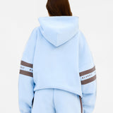 Lily Oversized Hoodie - Powder Blue