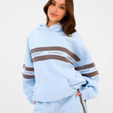 Lily Oversized Hoodie - Powder Blue
