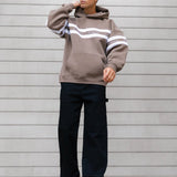 Theo Relaxed Hoodie - Light Brown