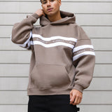 Theo Relaxed Hoodie - Light Brown