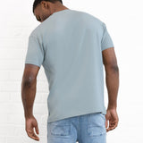 Outline Varsity Relaxed T-Shirt - Mineral Blue