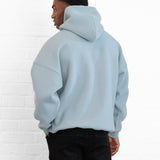 Outline Heritage Relaxed Hoodie - Mineral Blue