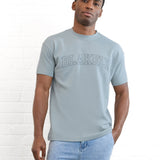 Outline Varsity Relaxed T-Shirt - Mineral Blue