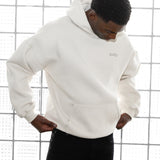 Outline Heritage Relaxed Hoodie - Chalk