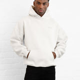 Outline Heritage Relaxed Hoodie - Chalk