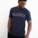 Outline Varsity Relaxed T-Shirt - True Navy