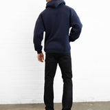 Outline Heritage Relaxed Hoodie - True Navy