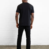 Outline Varsity Relaxed T-Shirt - Black