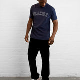 Outline Varsity Relaxed T-Shirt - True Navy