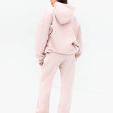 Outline Heritage Oversized Hoodie - Ballet Pink