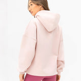 Outline Heritage Oversized Hoodie - Ballet Pink
