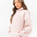 Outline Heritage Oversized Hoodie - Ballet Pink