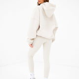 Outline Heritage Oversized Hoodie - Chalk
