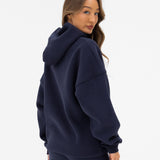 Outline Heritage Oversized Hoodie - True Navy