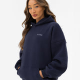 Outline Heritage Oversized Hoodie - True Navy