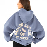 Briston Oversized Hoodie - Steel Blue