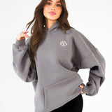 Briston Oversized Hoodie - Smoky Grey