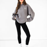 Briston Oversized Hoodie - Smoky Grey