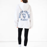 Briston Oversized Hoodie - Marl White