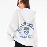 Briston Oversized Hoodie - Marl White