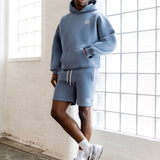 Briston Relaxed Hoodie - Steel Blue