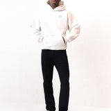 Briston Relaxed Hoodie - Marl White