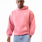 Briston Relaxed Hoodie - Warm Pink