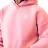 Briston Relaxed Hoodie - Warm Pink