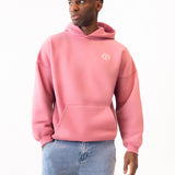 Briston Relaxed Hoodie - Warm Pink