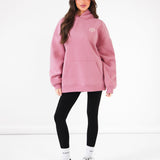 Briston Oversized Hoodie - Warm Rose