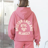 Briston Oversized Hoodie - Warm Rose