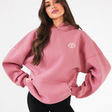 Briston Oversized Hoodie - Warm Rose