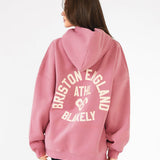 Briston Oversized Hoodie - Warm Rose