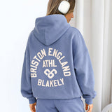 Briston Oversized Hoodie - Steel Blue