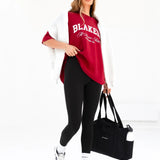Melrose Ultra Oversized T-Shirt - Cherry Red