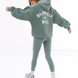 NYC Oversized Hoodie - Sage Green