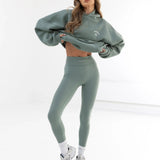 NYC Oversized Hoodie - Sage Green