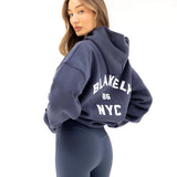 NYC Oversized Hoodie - True Navy