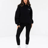 Addie Oversized Hoodie - Black