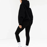 Addie Oversized Hoodie - Black