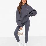 Addie Oversized Hoodie - Charcoal