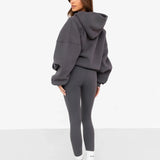 Addie Oversized Hoodie - Charcoal