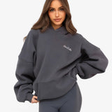 Addie Oversized Hoodie - Charcoal